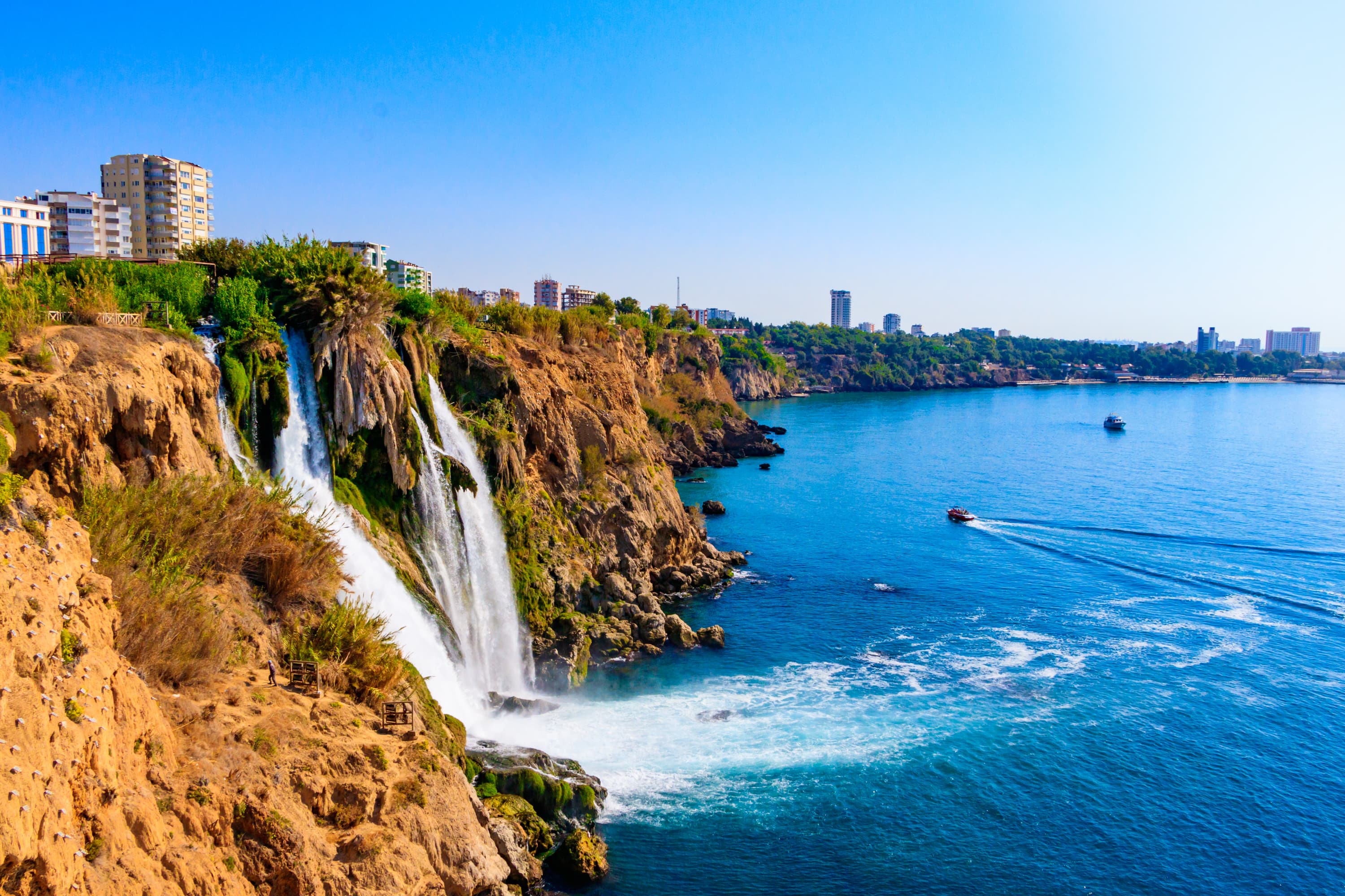 Antalya: Falez Cliffs & Waterfalls Boat Trip with Lunch - 1