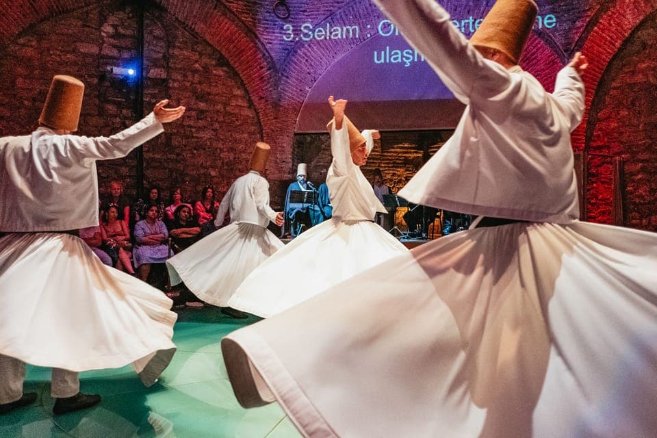 Authentic Whirling Dervish Ceremony, A Mystical Experience - 1