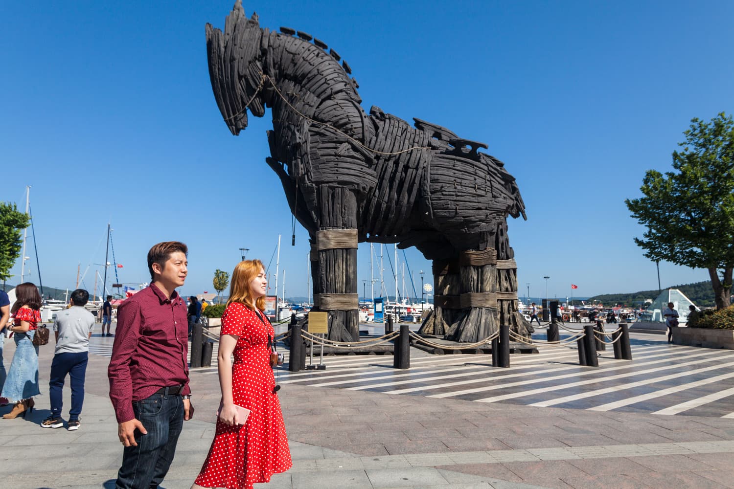 Istanbul: Troy Guided Bus Tour with Ferry Tickets & Lunch - 0