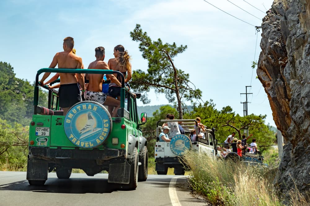 Antalya: Jeep Safari with Ucansu Waterfalls Incl. Lunch - 1