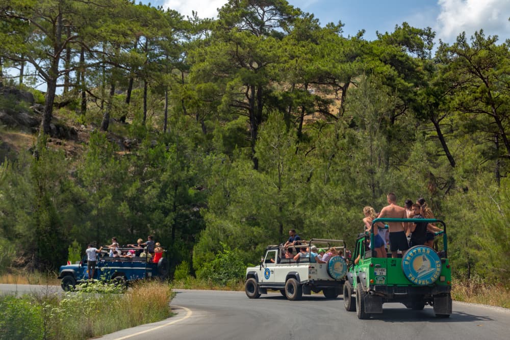 Antalya: Jeep Safari with Ucansu Waterfalls Incl. Lunch - 2