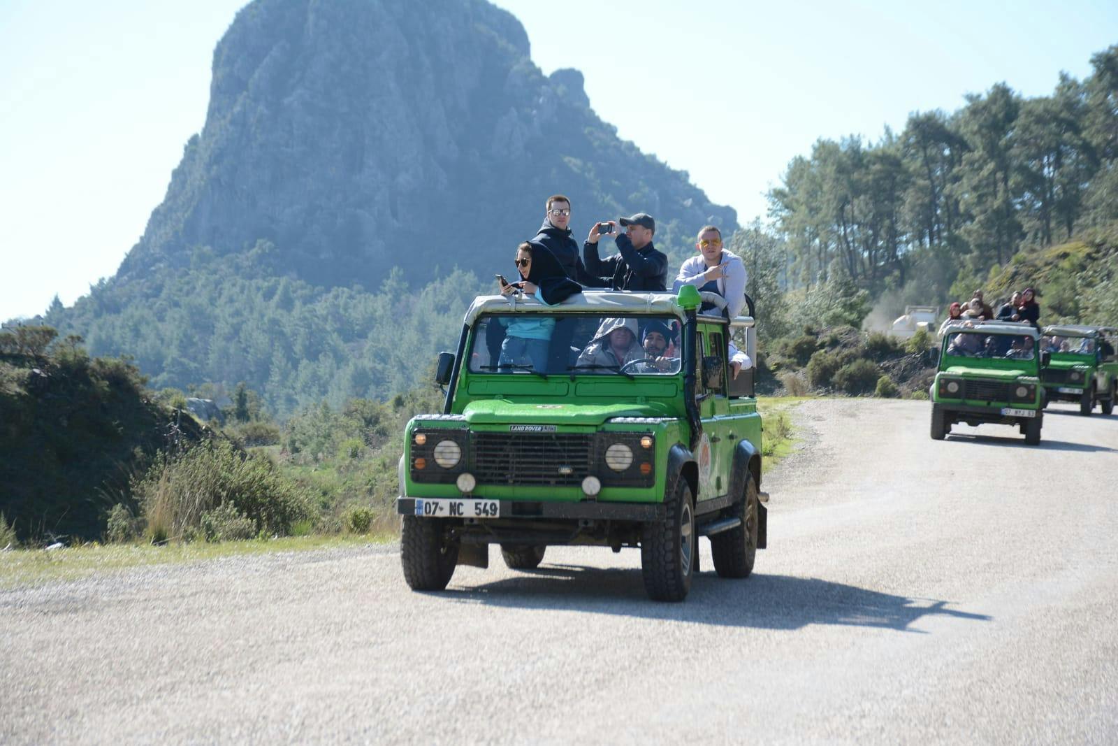 7 in 1 Jeep Safari Adventure from Alanya