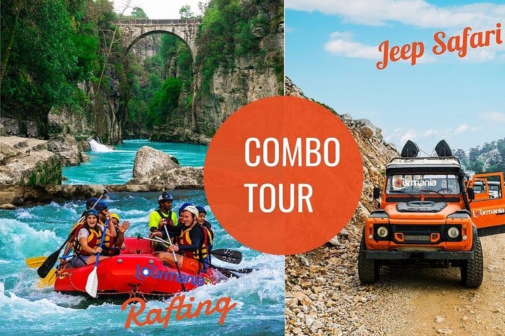 Rafting & Jeep Safari Adventure from Kemer