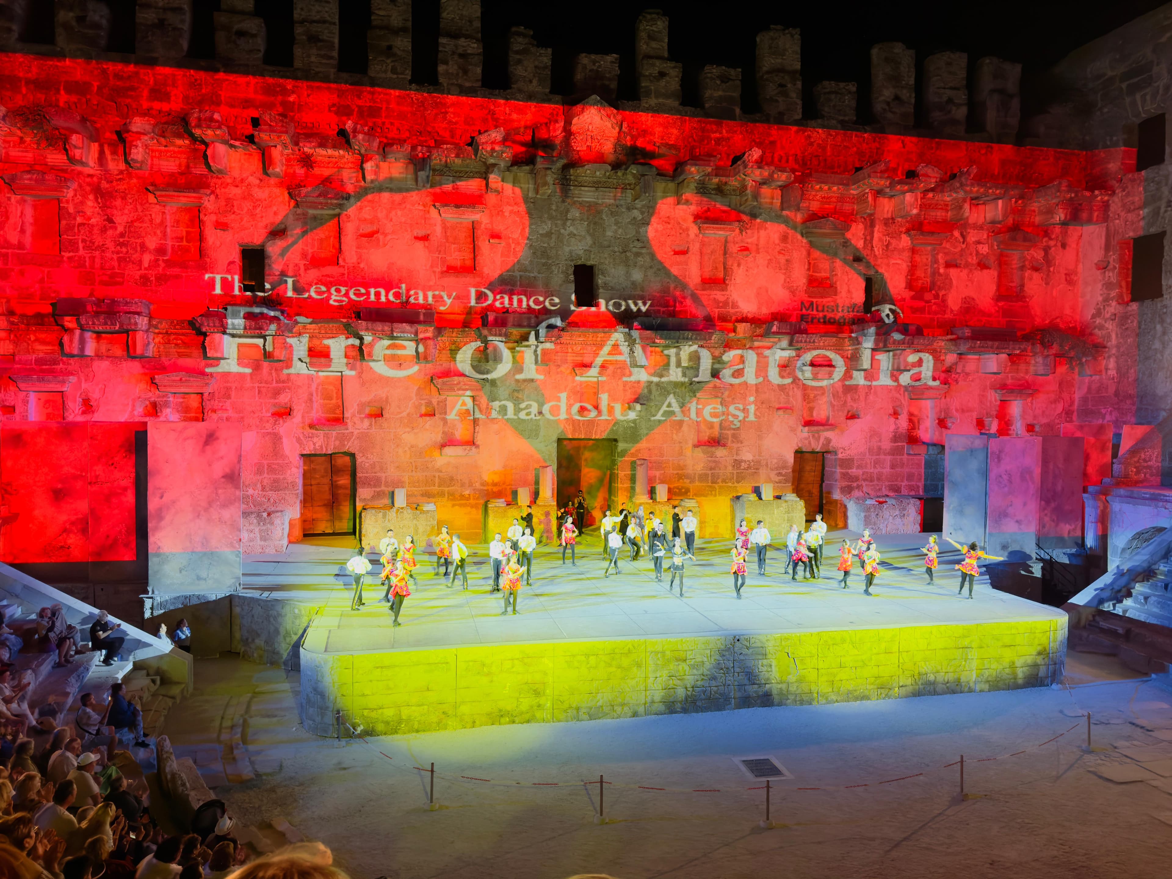 Side: Fire of Anatolia Show at Ancient Aspendos Theather