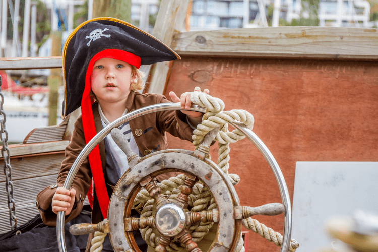 Side: Pirate Boat Trip with Lunch & Swimming Stops