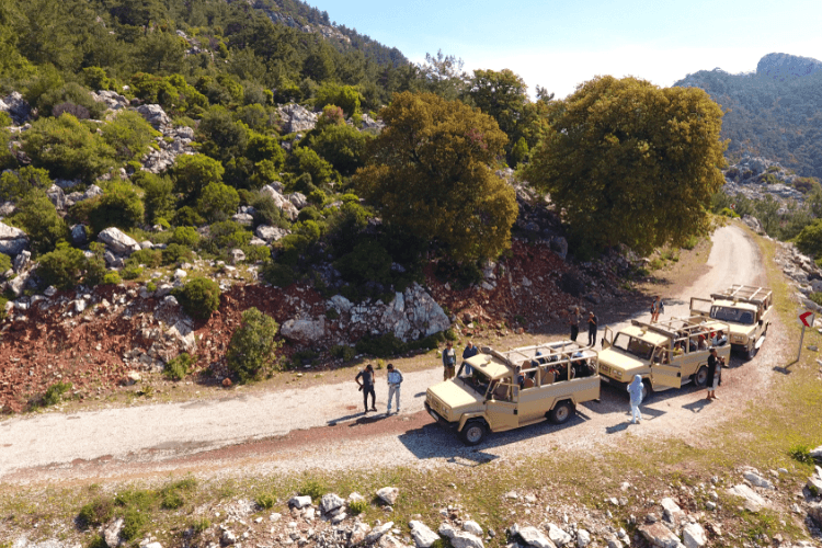 Marmaris: Jeep Safari, Turgut Waterfall, Jesus Beach w/Lunch