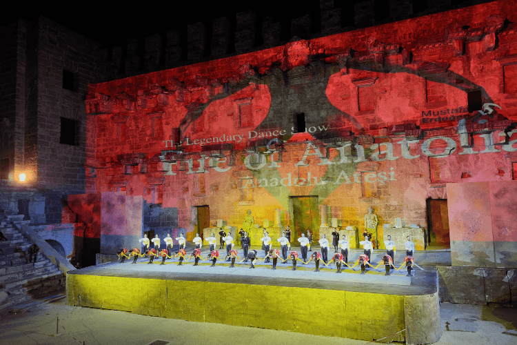 Alanya: Fire of Anatolia Show at Ancient Aspendos Theather
