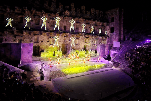 Side: Fire of Anatolia Show at Ancient Aspendos Theather 3