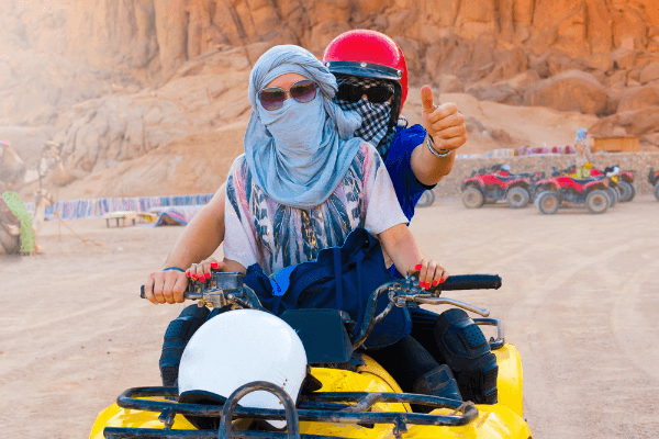Cappadocia: Göreme: Quad Safari through the Sword, Love & Rose Valleys